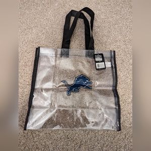 NFL Detroit Lions Clear Bag